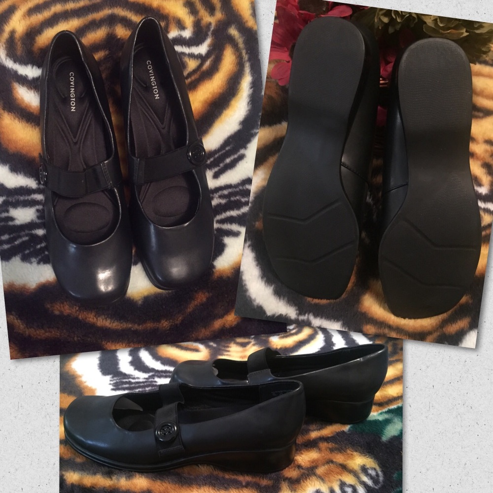 Brand New! Womens Black Covington Slip On Loafer